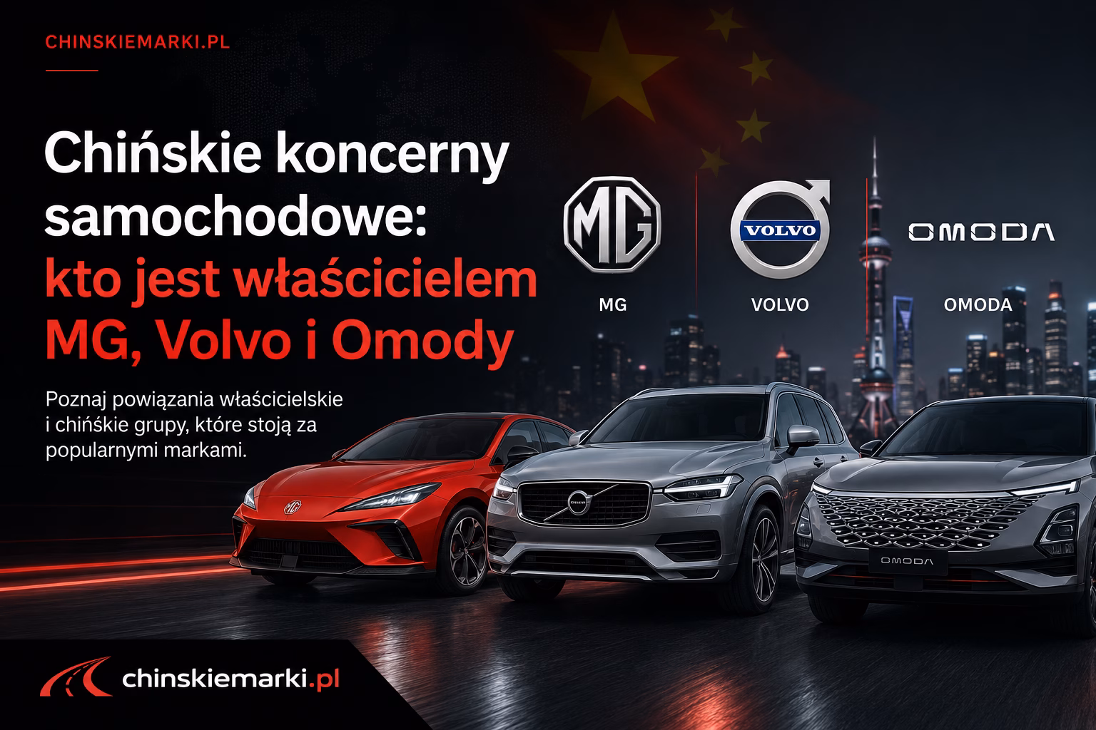 Chińskie koncerny samochodowe: kto jest właścicielem MG, Volvo i Omody